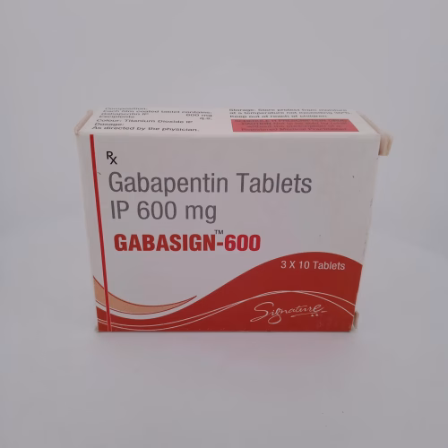 GABASIGN 600 MG - 10 TABLETS