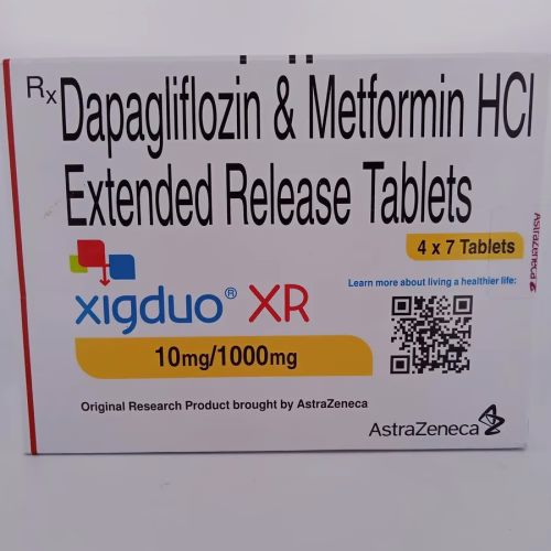 XIGDUO XR 10MG/1000MG - 7 TABLETS