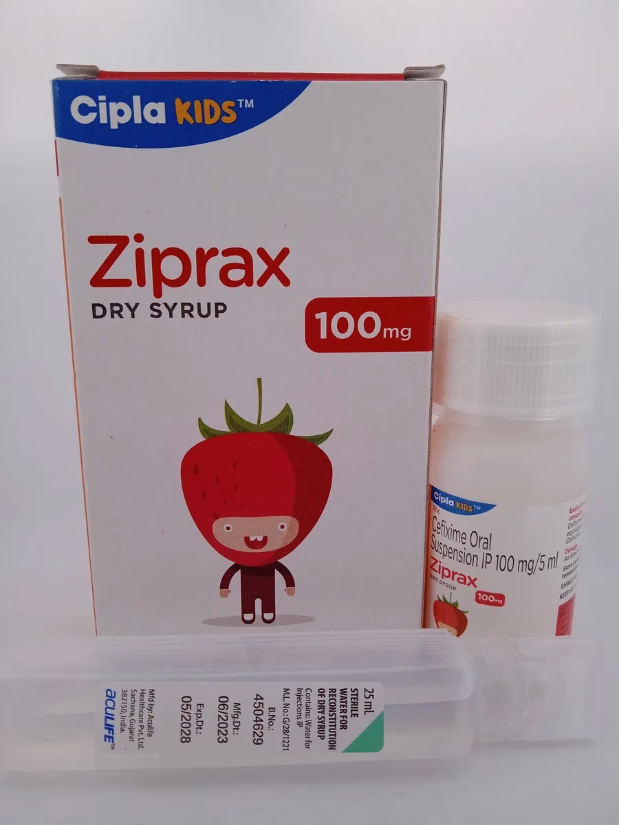 ZIPRAX DRY SYRUP 100 MG - 1 BOTTLE OF 15g/30ML - Image 2