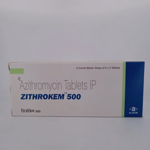 ZITHROKEM 500 MG - 3 TABLET