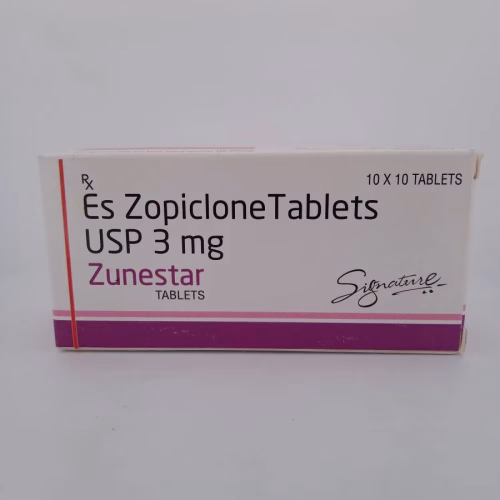 ZUNESTAR 3 MG - 10 TABLET